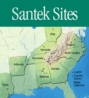Santek Map